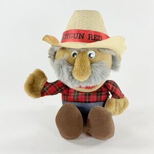 ShotGun Red Plush Doll Grandpa Cowboy Hee Haw Nashville Signed